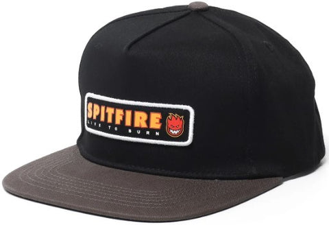 Spitfire LTB Snapback Hat / Black