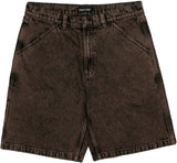 Passport Workers Club Shorts / Over Dye Brown