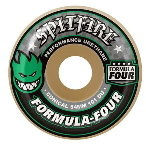 Spitfire F4 101 Duro Conical Full Shape Wheels 56mm