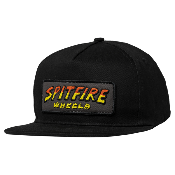 Spitfire Hell Hound Script Patch Hat / Black