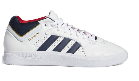 Adidas Tyshawn / White / Navy / Red / Gold