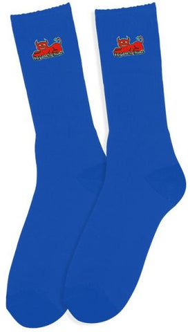 Toy Machine Devil Cat Socks / Blue
