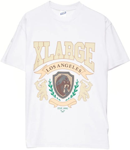 XLarge Emblem Logo SS Tee / White