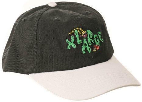 XLarge Bugs Contrast Hat / Black / White