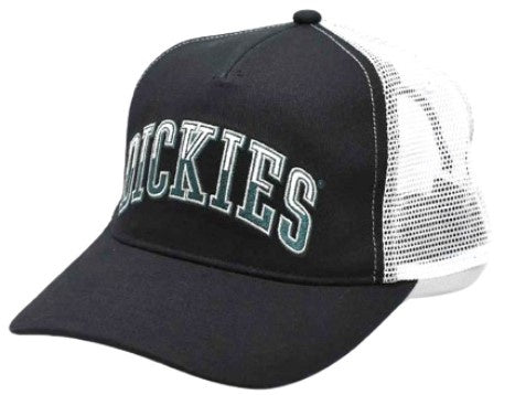 Dickies Big League Classic Trucker Hat / White / Black