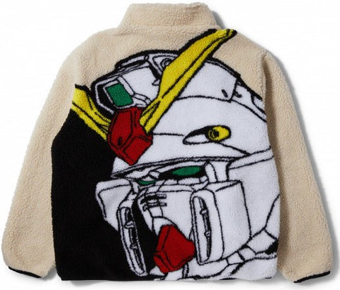 Huf x Gundam Zero One Sherpa Jacket