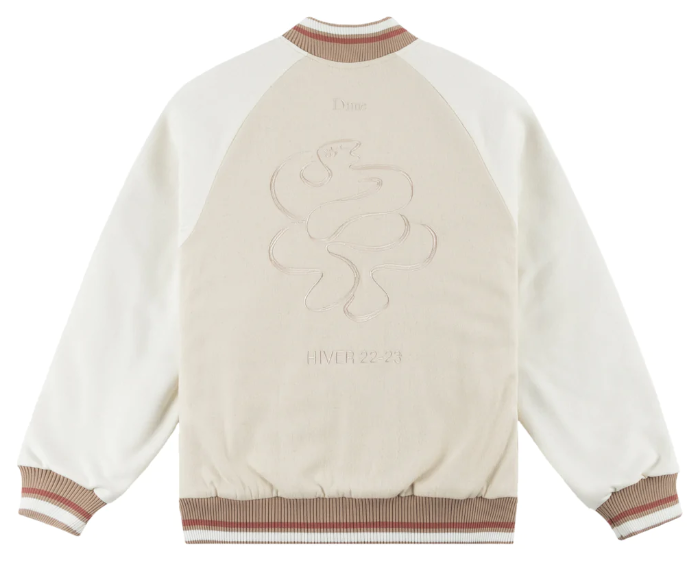 さとDime Letterman Wool Jacket Almond Dime Letterman Wool Jacket / Almond – The Good Room