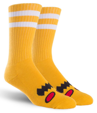 Toy Machine Monster Socks / Mustard