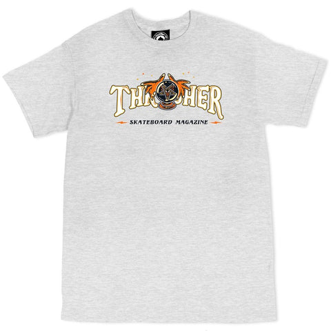 Thrasher Fortune Logo Tee / Ash