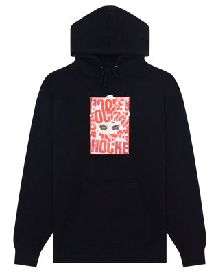 Hockey War All Over Hoodie / Black