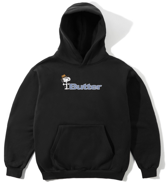 Butter Goods x Peanuts Spike Logo Pullover Hoodie / Black