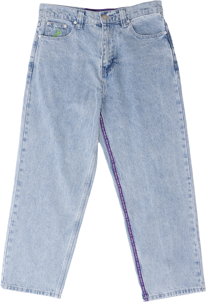 Always Do What You Should Do Woven Purple Label Denim Pants / Light Blue