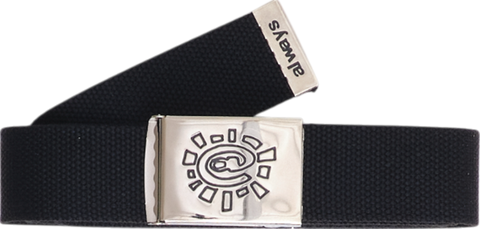 Always Do What You Should Do Woven Belt / Black