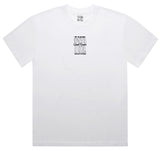 TGR Embroidered Wave Logo Tee / White