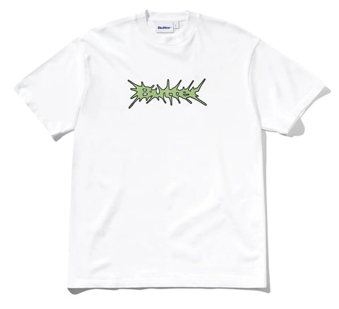 Butter Goods Nail Logo Tee / White