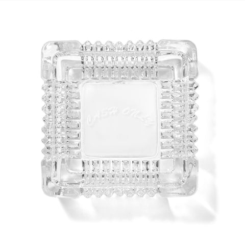 Cash Only Crystal Ash Tray