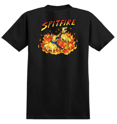 Spitfire Hell Hounds Tee / Black