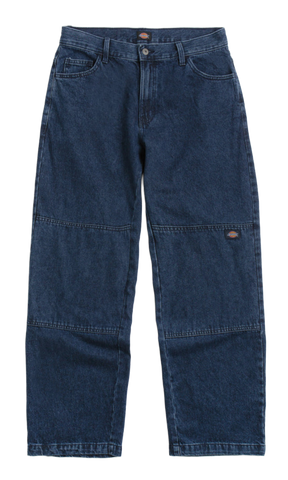Dickies Double Knee Denim Pants / Stone Washed Indigo