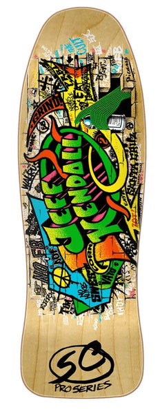 Santa Cruz Kendall Graffiti Reissue Deck 9.69”