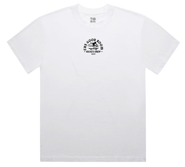 TGR Embroidered Mickey Logo Tee / White