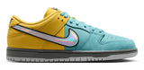 Nike SB Dunk Low Pro Muni Fast Pass Shoe / Lightening / Wolf Grey / Denim