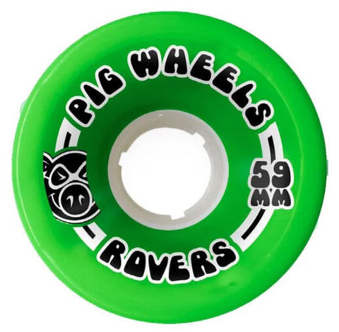 Pig Wheels Rover 85A 59mm / Green / White Core