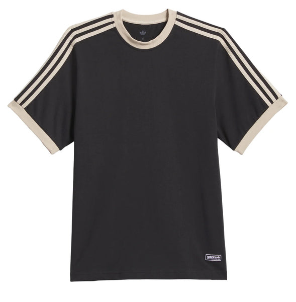 Adidas Fsbs Ringer Tee / Black / Khaki Three