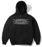 Butter Goods Solar Zip-Thru Hoodie / Black