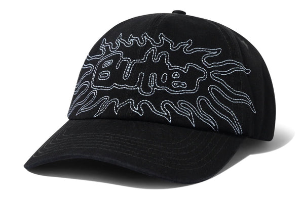 Butter Goods Solar 6 Panel Hat / Washed Black