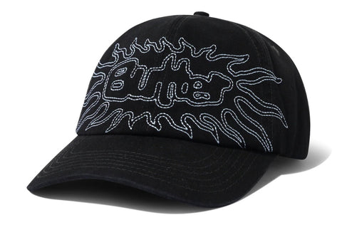Butter Goods Solar 6 Panel Hat / Washed Black