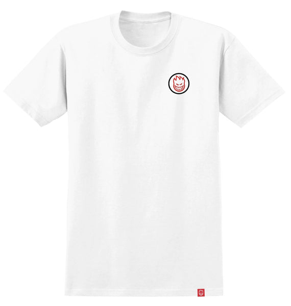 Spitfire Classic Swirl Overlay Tee / White