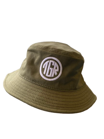 TGR Mono Logo Bucket Hat / Army Green