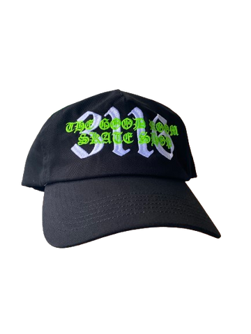 TGR 3116 Soft Frame Snapback Hat / Black / Green