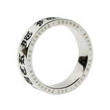 Huf Old E Ring / Silver