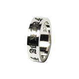 Huf Old E Ring / Silver
