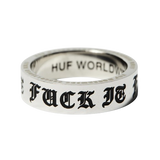 Huf Old E Ring / Silver