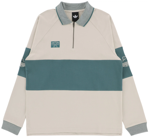 Adidas Shmoofoil Heavyweight L/S Shirt / Alumina / Preloved Violet