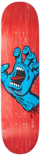 Santa Cruz Screaming Hand Logo Deck 8"