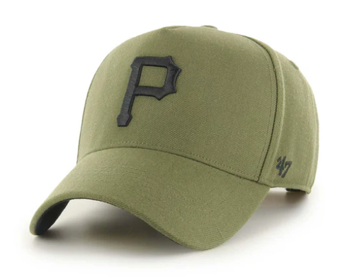 47 Brand Pittsburgh Pirates Snapback Hat / Sandalwood