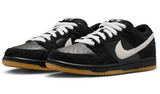 Nike SB Dunk Low Pro / Black / White / Gum / Light Brown