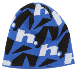 Huf H Star Repeat Skull Beanie / Royal Blue