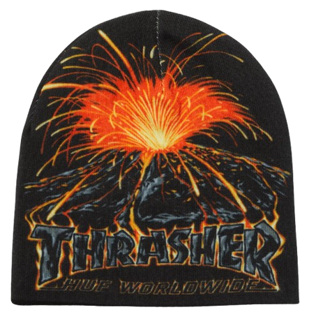 Huf x Thrasher Meltdown Reversible Beanie