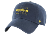 47 Brand Michigan Wolverines Strapback Hat / Navy