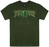Thrasher Medusa Tee / Forest Green