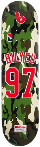 DGK Ghetto Major League Bilyeu Deck 8.25" / Green Camo