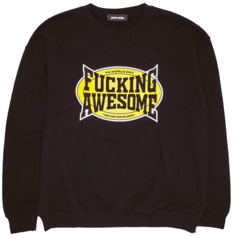 Fucking Awesome K.O Crewneck / Black