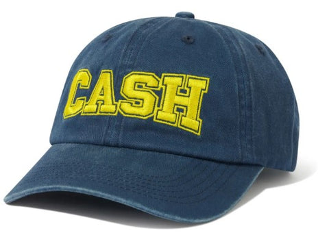 Cash Only Campus 6 Panel Cap / Washed Navy
