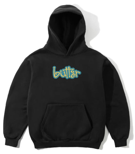 Butter Goods Connection Pullover Hoodie / Black