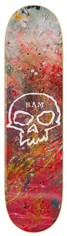 Zero Bam Margera Single Skull Skateboard Deck  8.5“
