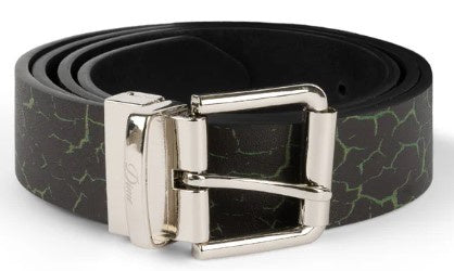 Dime Reversible Leather Belt / Black